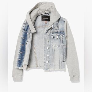 Blank NYC Kids Blue and Gray Jean Jacket